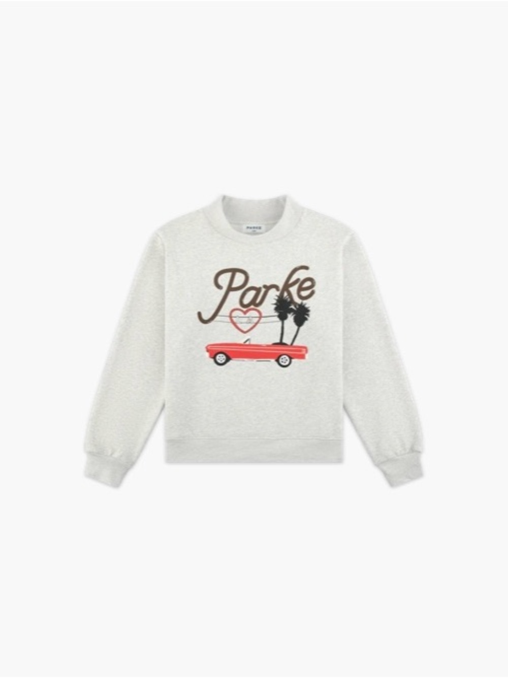 Parke LA cities mock neck sweatshirt